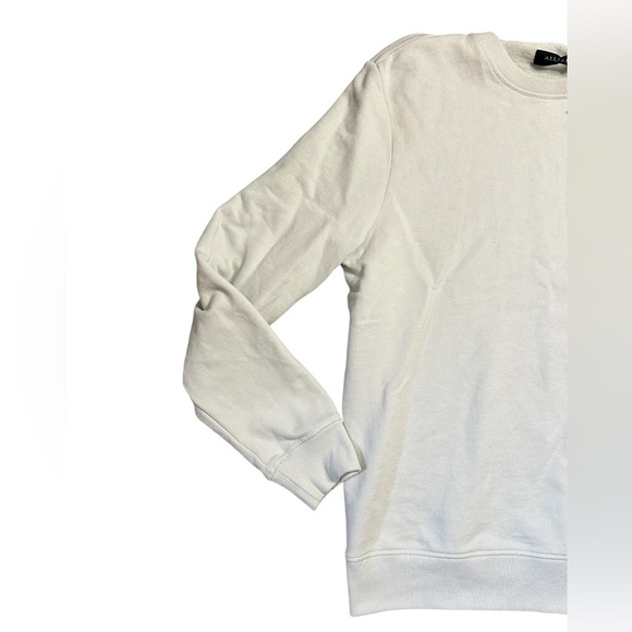 NWOT AllSaints Raven Crew Neck Off White Large - Picture 3 of 8